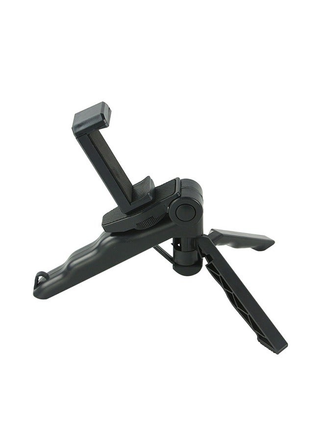 حامل هاتف محمول قابل للطي باليد لسطح المكتب، حامل ثلاثي القوائم صغير محمول قابل للطي لهواتف آيفون وأندرويد - Image 5