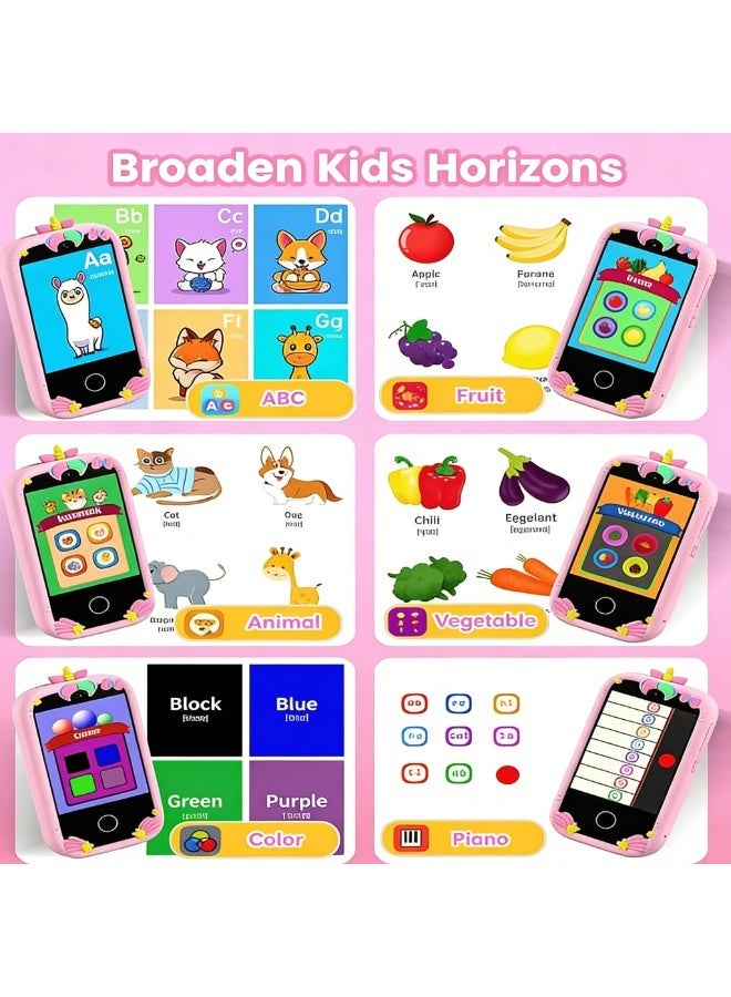 Closeli 2026 New Kids Smart Phone Toys, Multifunction Toy Phone for Boys Girls, Educational Toy,2.8 Inch Touchscreen, 1080P Dual Camera, 18 Educational Games, Music Player, Video Recorder, with Protective Case, Toys Gift for Kids,Birthday Gift(32GB) - Image 3