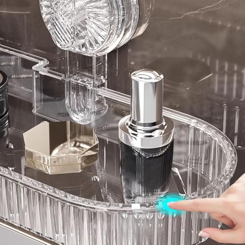 BWOGUE Universal Removable Faucet Storage Rack, Corrugated Suction Cup Storage Holder, No-Drill Bathroom Suction Storage Box, Water Automatically Drains Away for Bathroom, Kitchen - Image 2