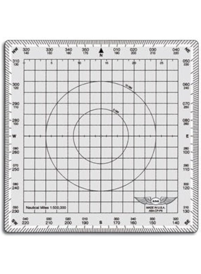 ASA مخطط الطيران الدولي ASA المربع - Image 1