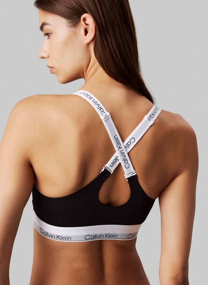 CALVIN KLEIN Logo Lined Bralette  - Image 2