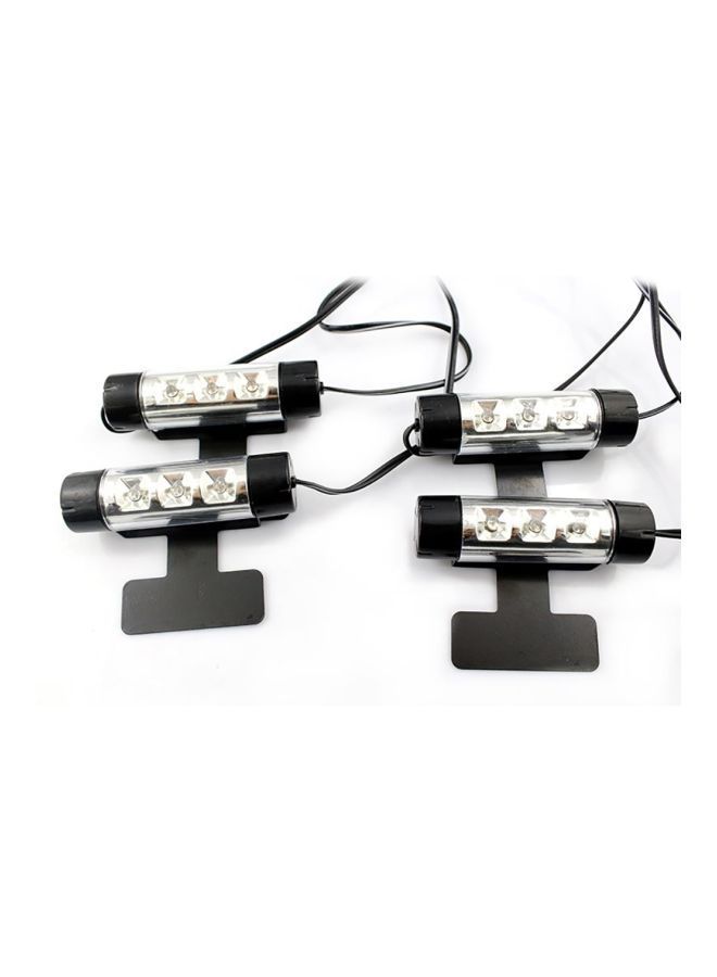 NIBEMINENT 4-Piece LED Ambient Car Light Set - Image 4