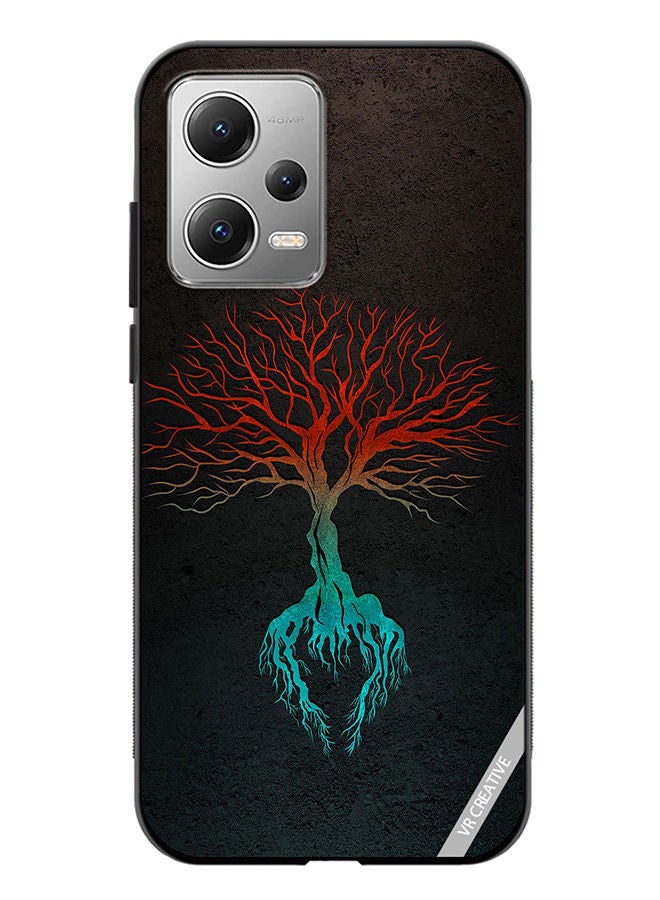 VR CREATIVE Protective Case Cover For Xiaomi Redmi Note 12 Tree Design Multicolour - Image 1
