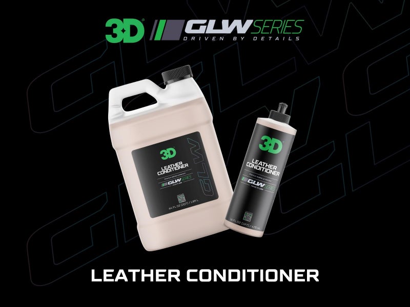 3D Leather Conditioner for Car, GLW Series | Restore, Condition, Protect | UV Protection | Conditions Leather Seats, Furniture, Boots, Apparel | DIY Car Detailing | 16 oz - Image 2