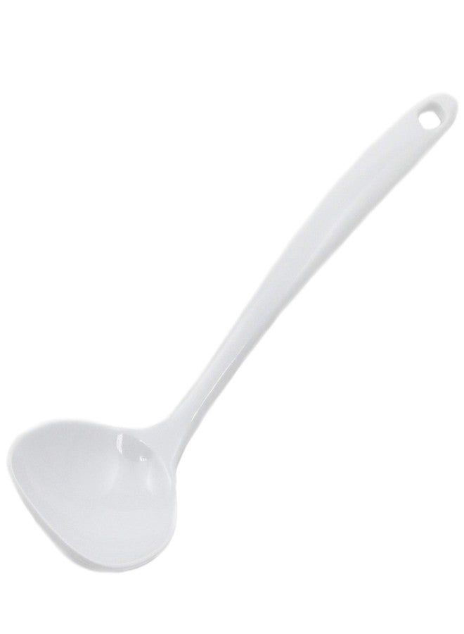 Chef Craft White Melamine Basting Spoon - Image 1