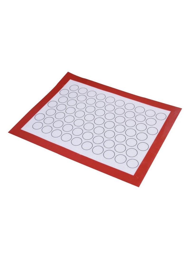 Non Stick Silicone Baking Mat with Circles Pattern  - Image 1