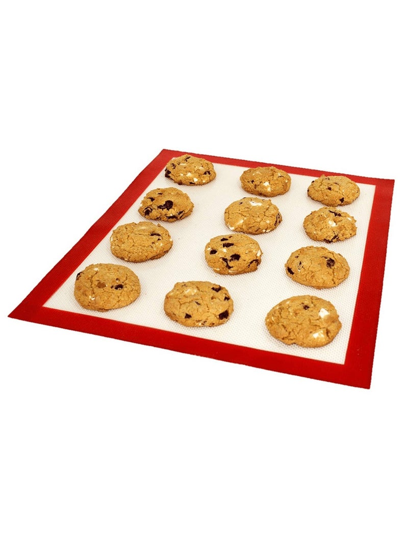 Non Stick Silicone Baking Mat with Circles Pattern  - Image 3
