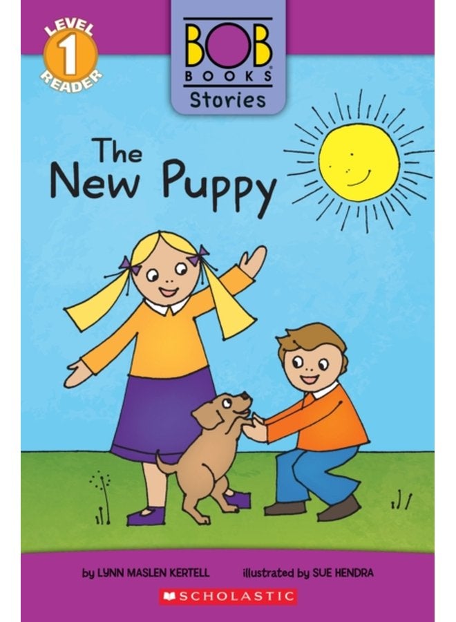 The New Puppy Bob Books Stories Scholastic Reader Level 1 - Hardback