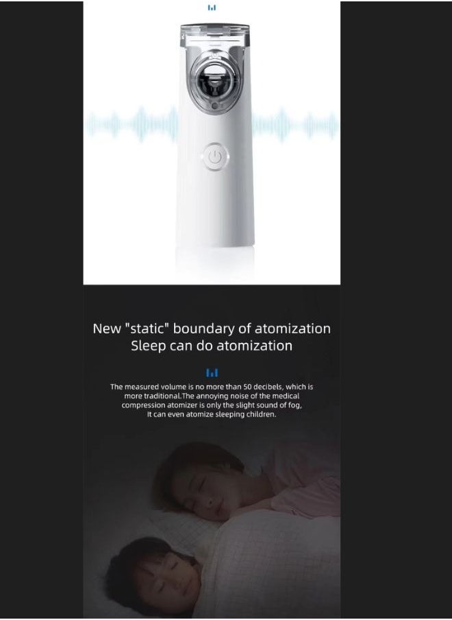 Generic - Portable steam inhalation device, children's steam machine, home-use medical inhalation device, compact and easy-to-use portable steam machine for kids and adults, inhalation device for respiratory care, battery-operated steam machine for asthma and respiratory conditions, large steam machine ideal for home care and hospitals, portable steam machine for children, small handheld steam machine for respiratory therapy, powerful steam cleaning machine for surface cleaning and disinfection, small inhalation steam device, portable and effective steam machine for children's asthma treatment, high-performance steam machine for inhalation and breathing, rechargeable portable steam machine for kids and adults. - Image 1