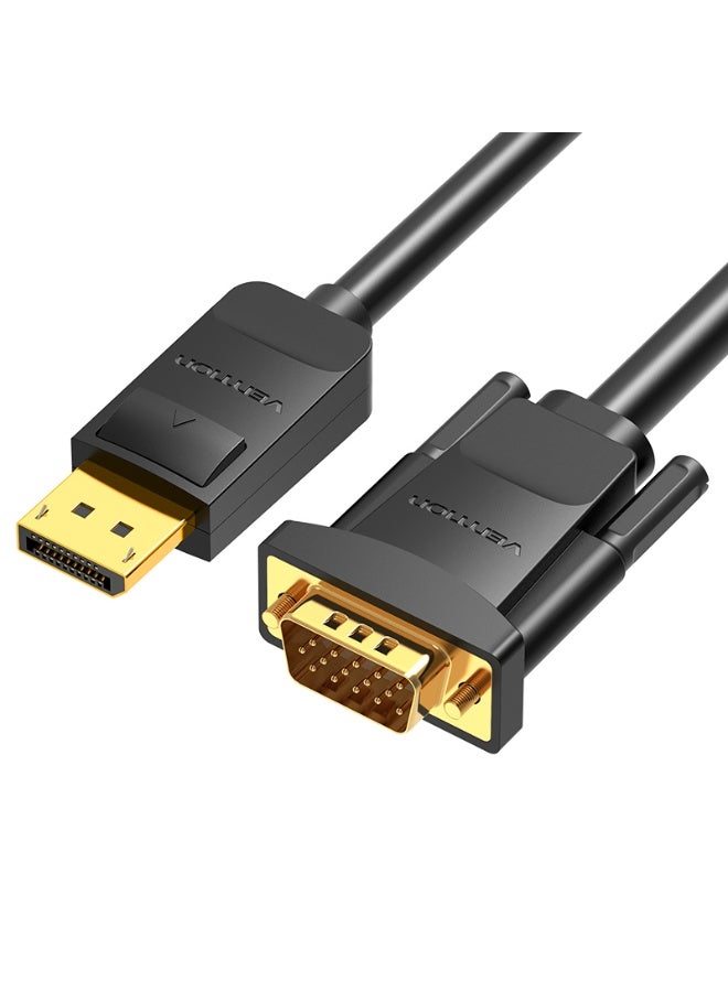 VENTION DP to VGA Cable 1.5M Black Model # HBLBG - Image 1