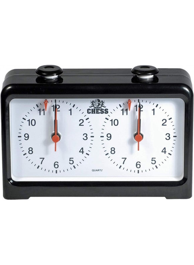 WE Games Royal Crest Analog Chess Clock/Timer by Wood Expressions - Image 1