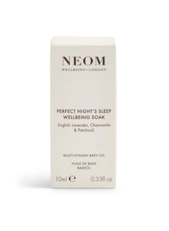 NEOM Organics Perfect Night's Sleep Wellbeing Soak Multi-Vitamin Bath Oil 10ml - Image 4
