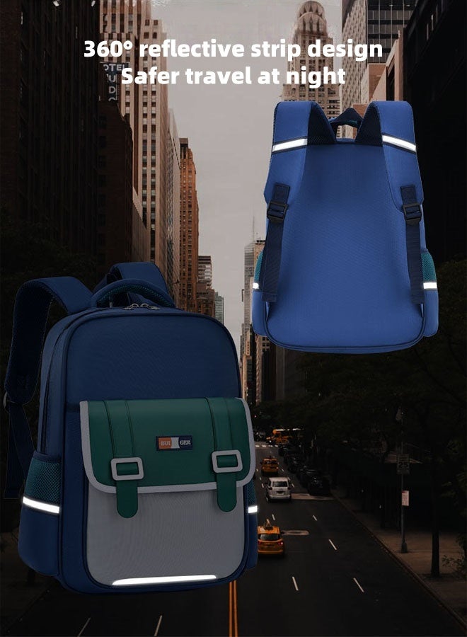 School Backpacks Book Bag with Compartments for Teen Girl Kid Students Elementaryac School Kids' School Bag Lightweight Waterproof Multifunctional Large Capacity for School Bag - Image 5