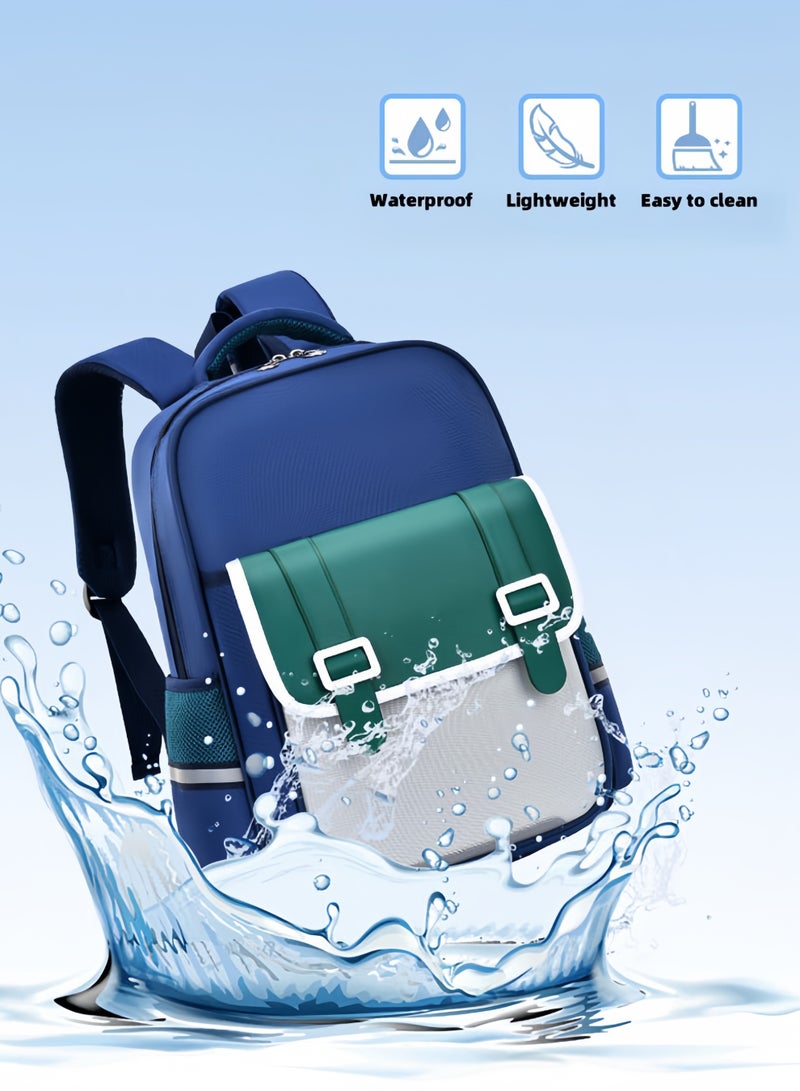 School Backpacks Book Bag with Compartments for Teen Girl Kid Students Elementaryac School Kids' School Bag Lightweight Waterproof Multifunctional Large Capacity for School Bag - Image 3