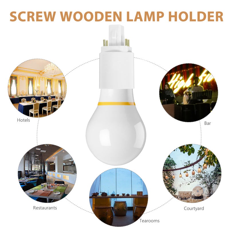 Lamp Base Converter Bulb Conversion Adapter Light Bulb Adapter G24q to Converter for Home Offices and Commercial Lighting - Image 5