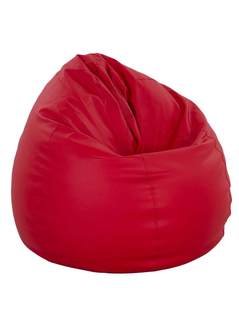 Home Style - Ultra Soft Comfortable Kids Bean Bag For Outdoor And Indoor Red - 84x53 cm - Image 1