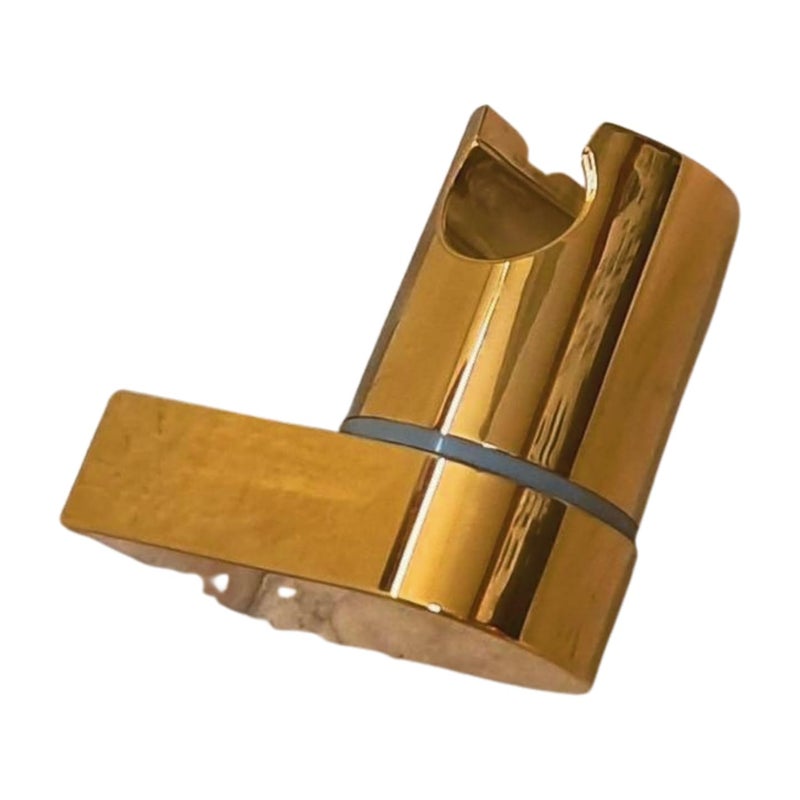 Wall Mounted Shower Holder for Handheld Shower Head (Luxe, Gold) - Image 1