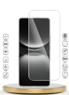 دبليو تيك واقي شاشة من الزجاج المقوى Huawei Nova 12 5G 2023 / Nova 12s 4G 2024 Premium Series Curved Edged 9H 2.5D (MSG9CN) - شفاف  - Image 2