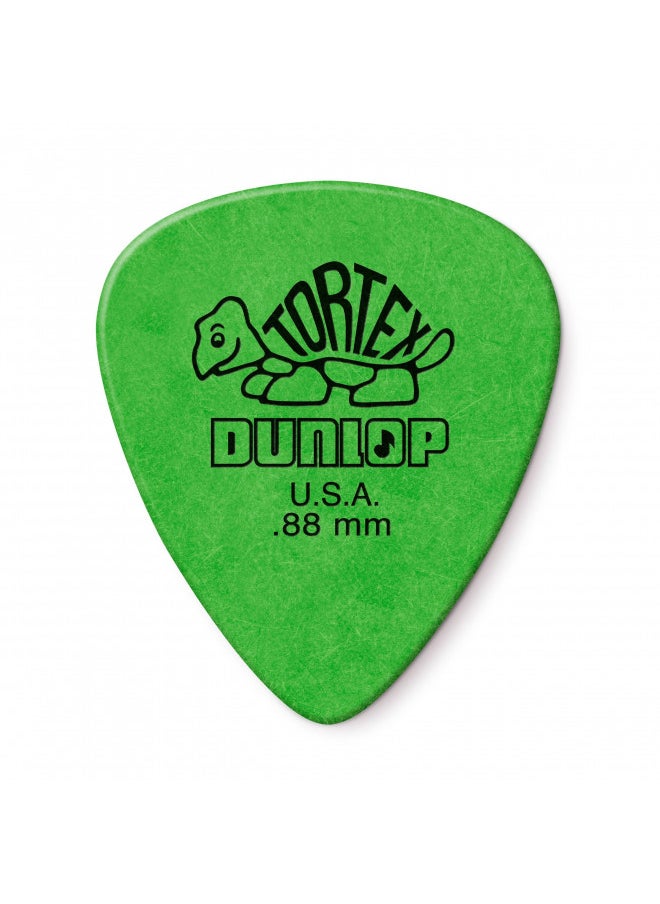 JIM DUNLOP JIM DUNLOP Standard .88mm Green Guitar Pick, 12 Pack  - Image 1