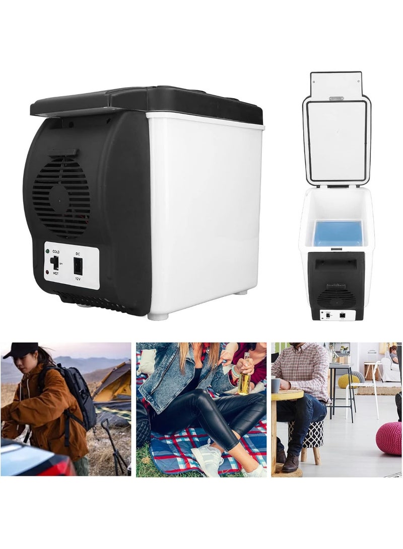 12V car refrigerator, a portable cooling and heating unit with a 6-liter capacity; suitable for RVs, home use, travel, camping, fishing, and outdoor activities. - Image 5