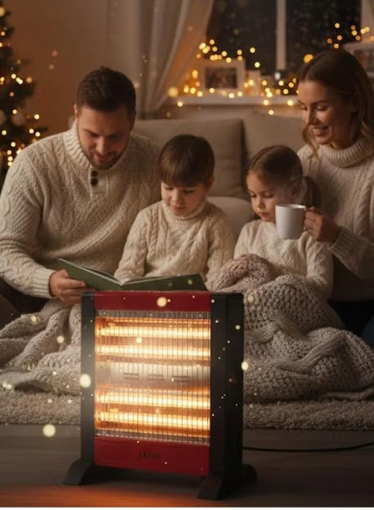 DENX DX2636 Electric Heater – Rapid Heating, Adjustable Temperature Control & Advanced Overheat Protection - Image 4