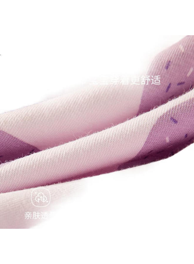 Red Bean Children'S Underwear Girls Cotton Ammonia Antibacterial Square Shorts Baby Girls Comfortable Pants Four-Corner Pants K4006 120 - Image 1