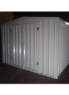 ماركة غير محددة حظيرة تخزين الحديقة / باب معدني مجلفن / باب مفصلي  - Image 1