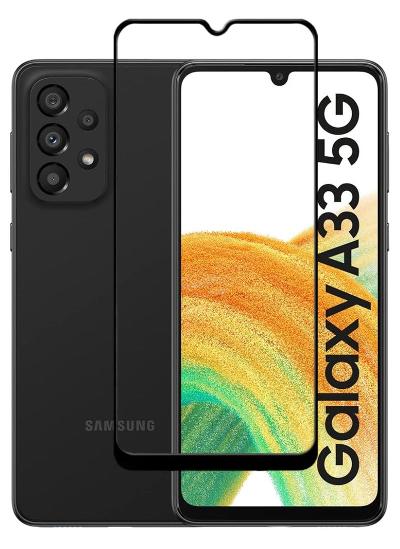 ACLIX Antistatic ESD Dustproof Premium Quality High Definition Tempered Glass Screen Protector Designed For Samsung Galaxy A335G - Image 1