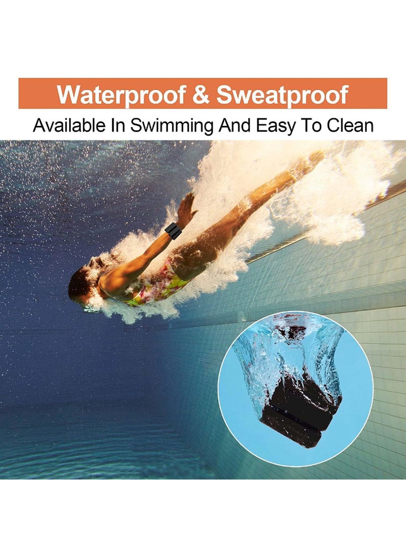 Rock Pow Wrist and Ankle Weights 1 lb Each (2 per Set) Adjustable Wearable for Women and Men for Yoga Walking Pilates Hiking Aerobics Movement  - Image 4