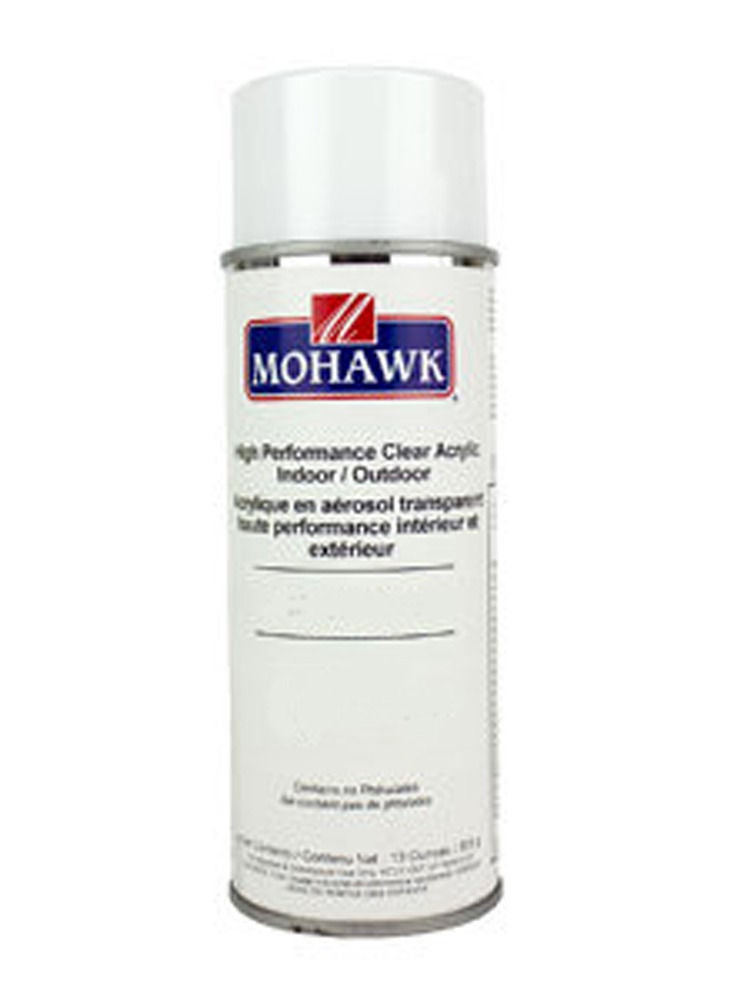 Mohawk Finishing Products High Performance Clear Acrylic Aerosol Gloss M102 0080, Premium Clear Spray lacquer, Non Yellowing, High Durability, Excellent Adhesion. - Image 1