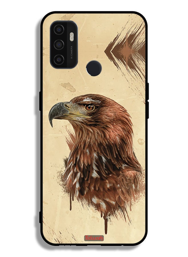 Tolwak Oppo A53 4G Protective Case Cover Best Falcon Wallpaper - Image 2