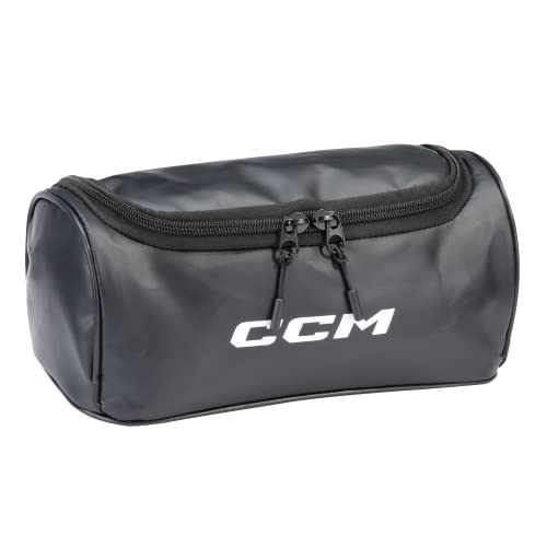 CCM Hockey Shower Toiletry Bag, Black, 10.75˝ L X 4.5˝ H X 5˝ W (BSHOWR) - Image 1