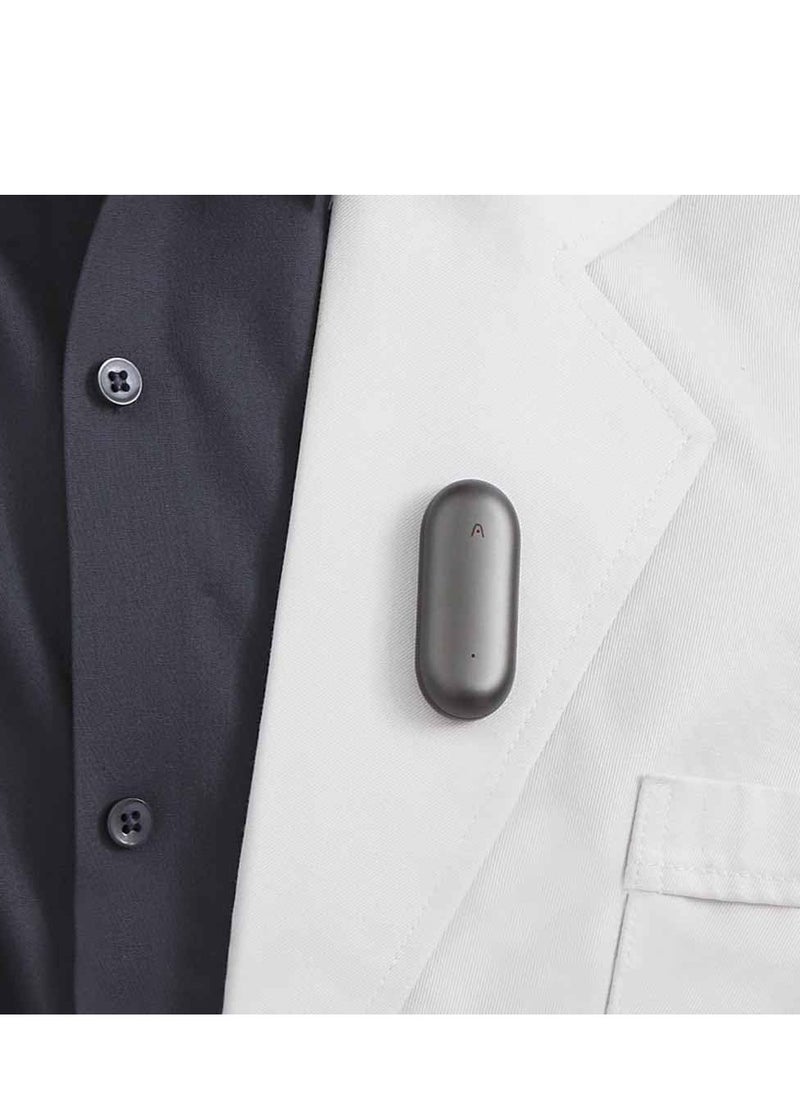 PLAUD NotePIN AI Voice Recorder – Wearable, App-Controlled, Transcribe & Summarize with ChatGPT