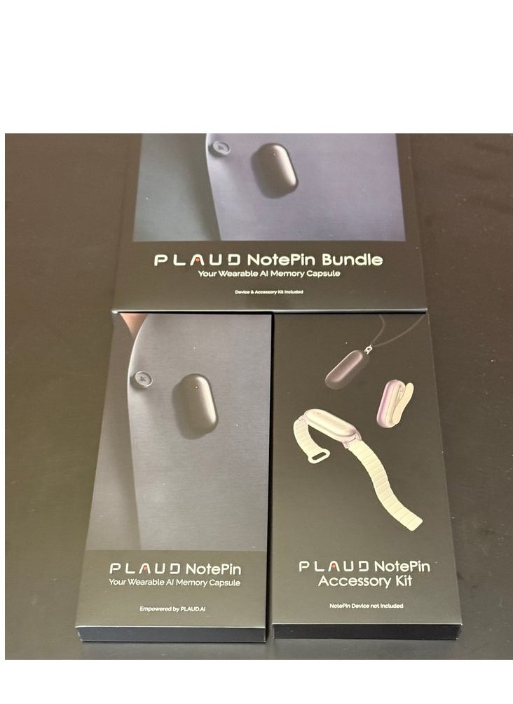 PLAUD NotePIN AI Voice Recorder – Wearable, App-Controlled, Transcribe & Summarize with ChatGPT
