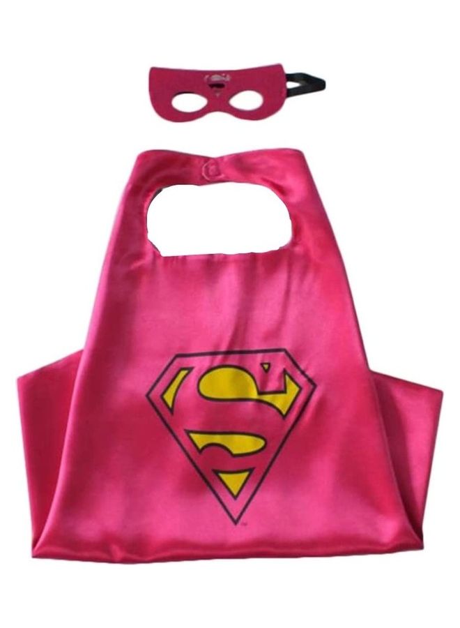 NIBEMINENT Superman Character Costume Cape And Mask