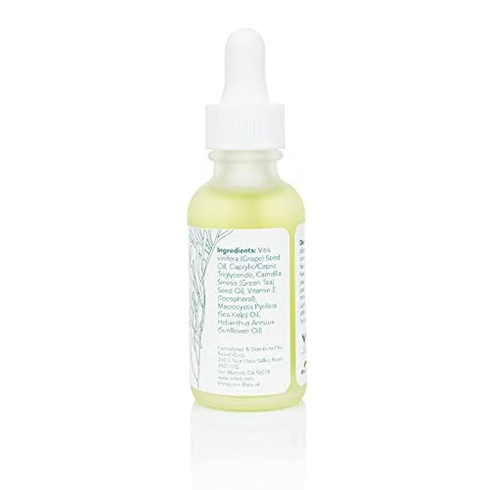 Sea-El Matcha Face Oil Skincare - Hydrating Glow Green Tea & Sea Kelp Facial Oil Blend - Calming & Deeply Penetrating Antioxidant-Rich Moisturizer for Women & Men, Vegan, All Skin Types - 1 Fl Oz - Image 2