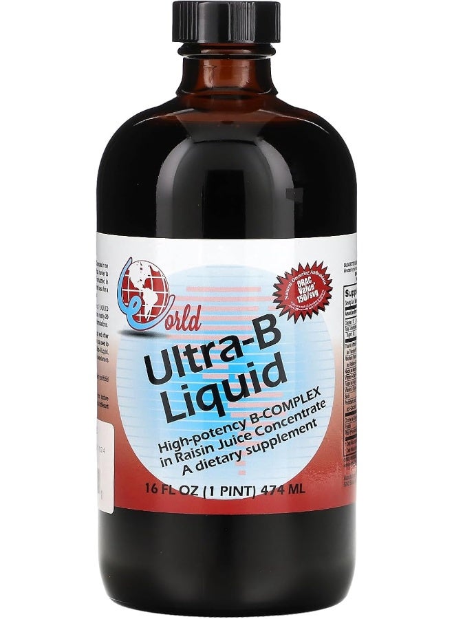 World Organic - Ultra B Liquid 16 Fl. Oz. - Image 1