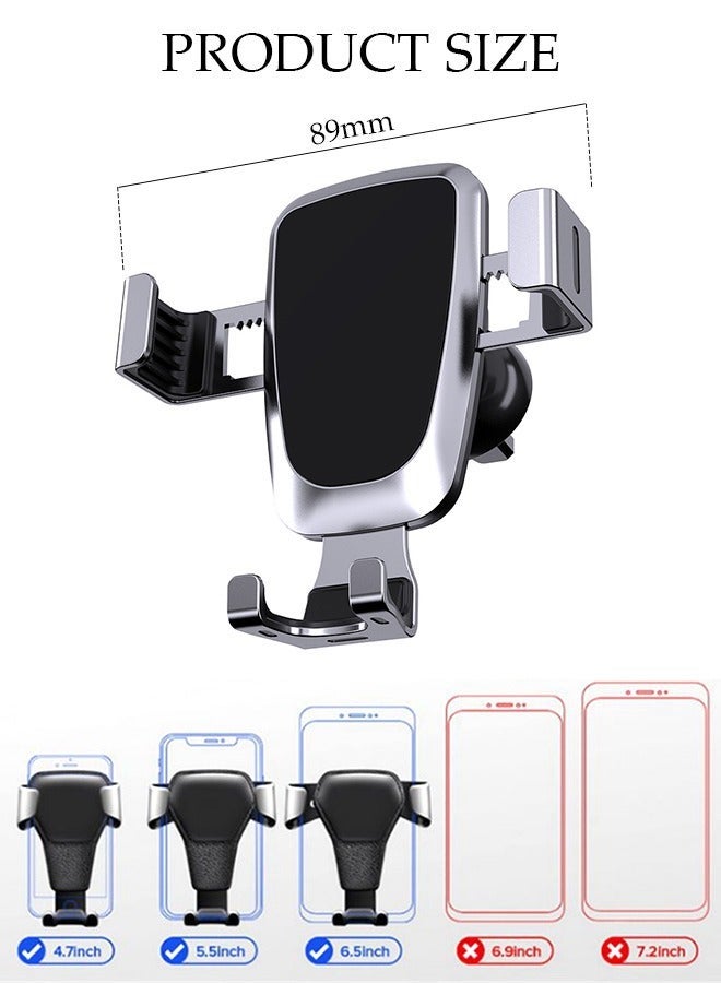 DUNISO Upgraded Car Phone Holder  Powerful Suction Hands-Free Cell Phone Mount for Air Vent Anti-Shake Mobile Holder with Compatible for All Cell Phones - Image 4