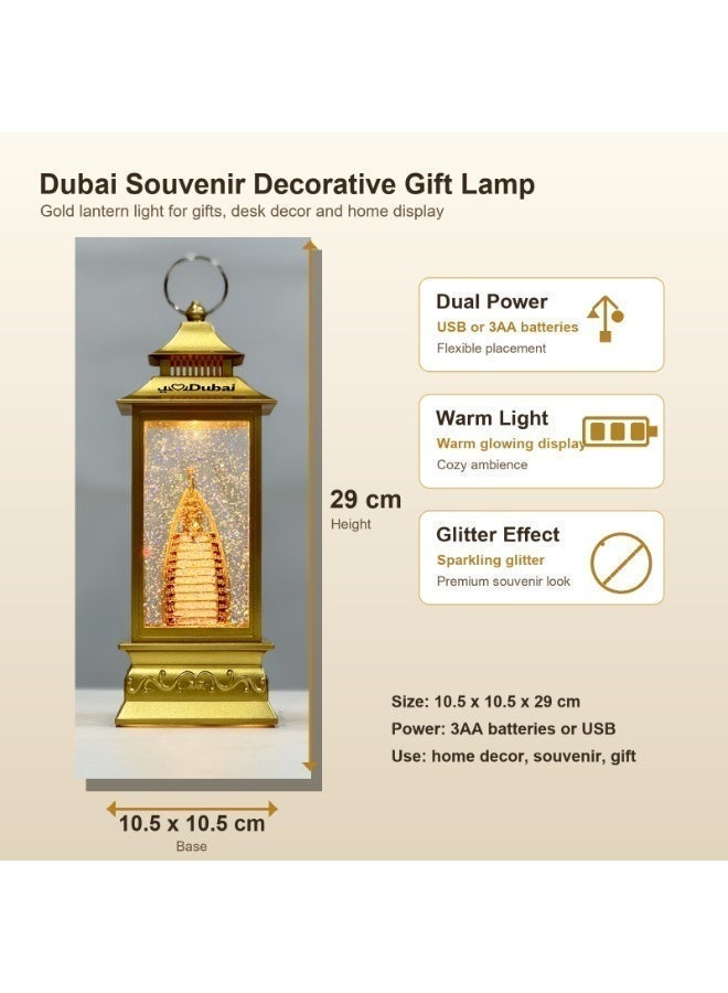 Dubai Souvenir Decorative Lamp Gold Gift Light Burj Al Arab Style Middle East Souvenir Desk Ornament Home Decor Night Light - Image 4