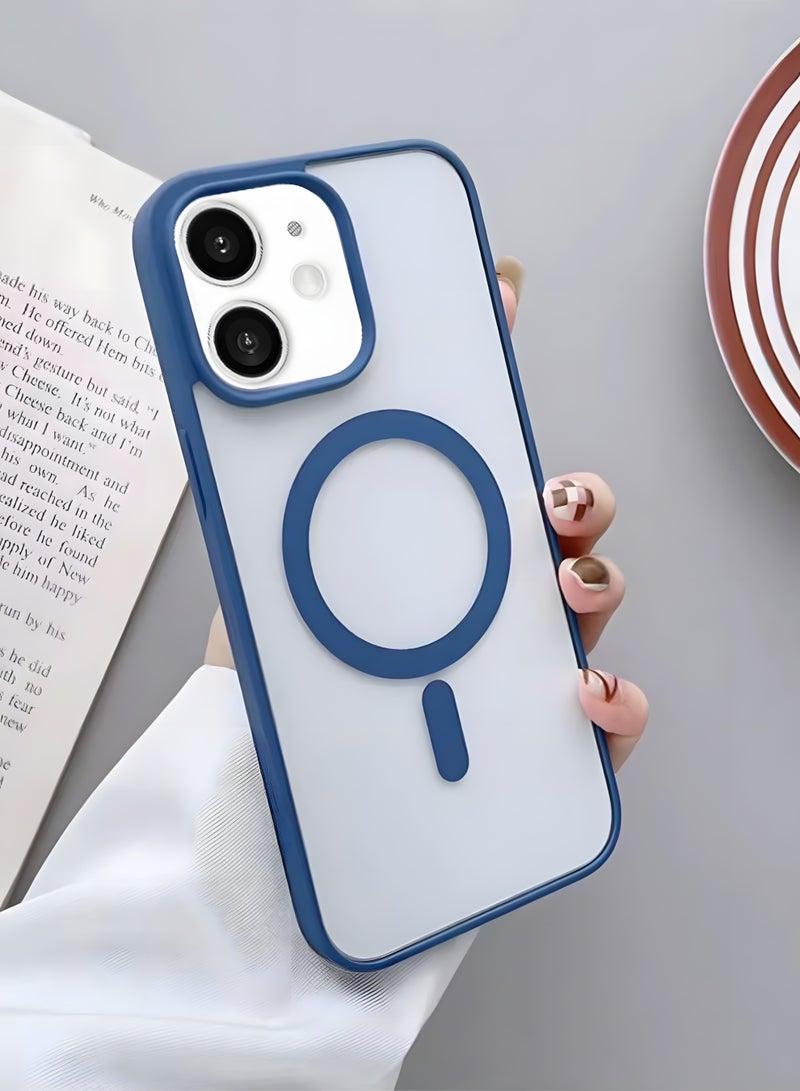 Magsafe Case for iPhone 11 Magsafe Clear Cover Magnetic Wireless Charging Support, Shockproof Protection, Scratch-Resistant for iPhone 11 - Navy Blue - Image 1