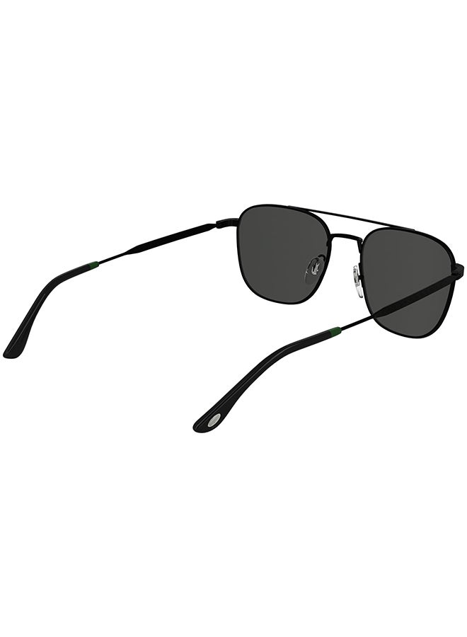 LACOSTE نظارات شمسية معدنية كاملة الإطار لاكوست L269S 5519 (002) باللون الأسود غير اللامع - Image 4