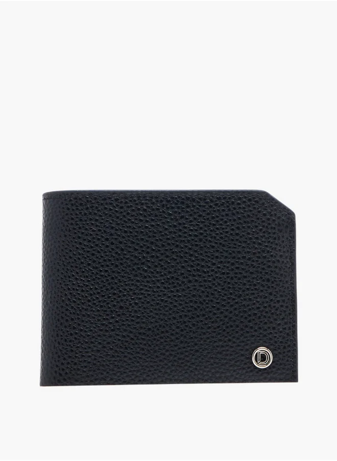 DUCHINI Textured Bi-Fold Wallet