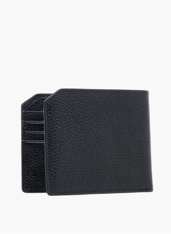 DUCHINI Textured Bi-Fold Wallet