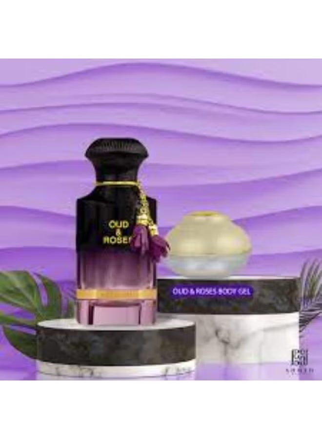 Ahmed Al Maghribi Oud And Roses Unisex Edp 60Ml - Image 1