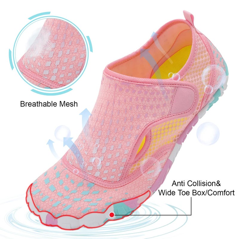Centipede Demon Womens and Mens Water Shoes Thicken Soles Breathable Swim Shoes Cozy Barefoot Athletic Aqua Socks for Beach Pool Diving Hiking Outdoor Water Sports 8.5 Women/7.5 Men - Image 2