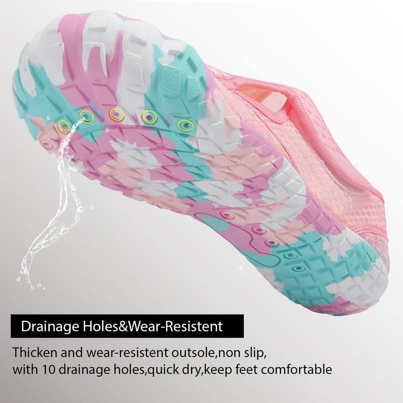 Centipede Demon Womens and Mens Water Shoes Thicken Soles Breathable Swim Shoes Cozy Barefoot Athletic Aqua Socks for Beach Pool Diving Hiking Outdoor Water Sports 8.5 Women/7.5 Men - Image 4