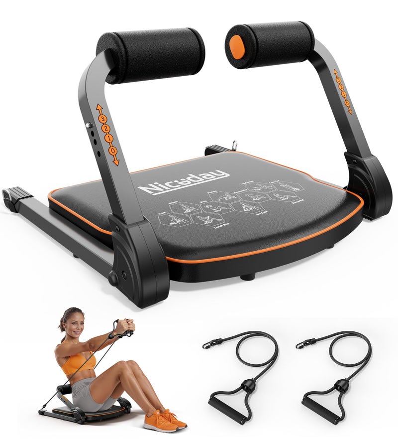 Nice Day Niceday Ab Workout Equipment, Ab Machines for Stomach Workout, Ab Trainer Machine for Home, Ab Crunch Machine for Home Exercise, Sit Up Machine with 330 LBS Weight Capacity - Image 1