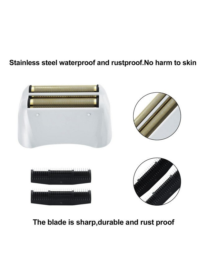 AIJALY 2 Pack Pro Shaver Replacement Foil And Cutters Compatible With Andis 17150(Ts1)/17155/17200 Shaver Profoil Lithium Replacement" Golden - Image 4