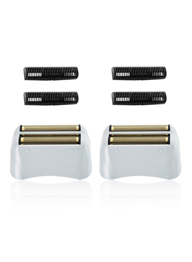 AIJALY 2 Pack Pro Shaver Replacement Foil And Cutters Compatible With Andis 17150(Ts1)/17155/17200 Shaver Profoil Lithium Replacement" Golden - Image 2