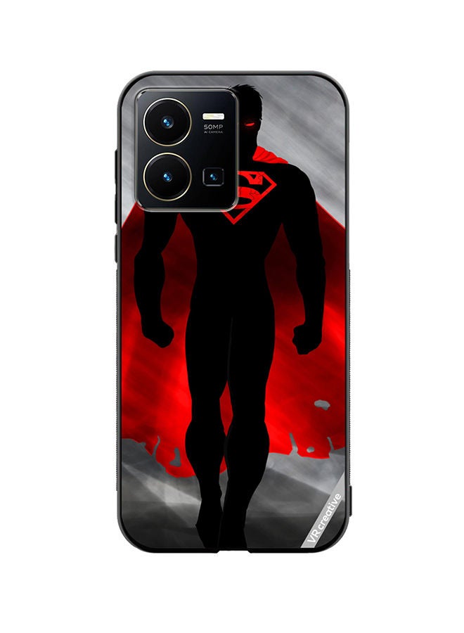 Protective Case Cover For Vivo Y35 Superman Design Multicolour